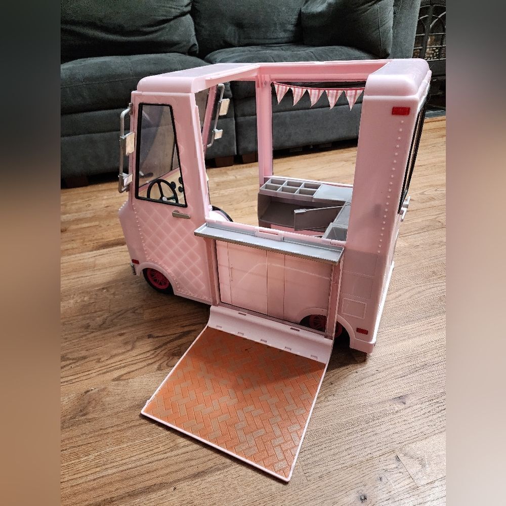 Vintage Our Generation OG Girl Sweet Stop Ice Cream Truck - Picture 3 of 7